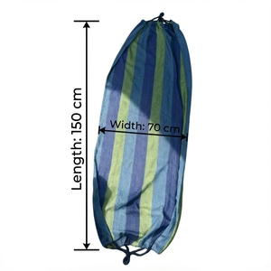 Hamaca de Lona Personalizada al por Mayor de Fábrica, Hamaca Plegable Resistente, Portátil y Ultraligera para Acampar al Aire Libre - Product Image 1