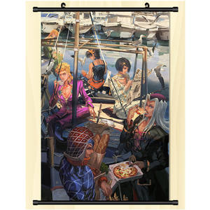 30*45ซม. เย็นอะนิเมะผนังศิลปะพรมตกแต่ง Jojos Bizzare โปสเตอร์ผจญภัย - Product Image 4