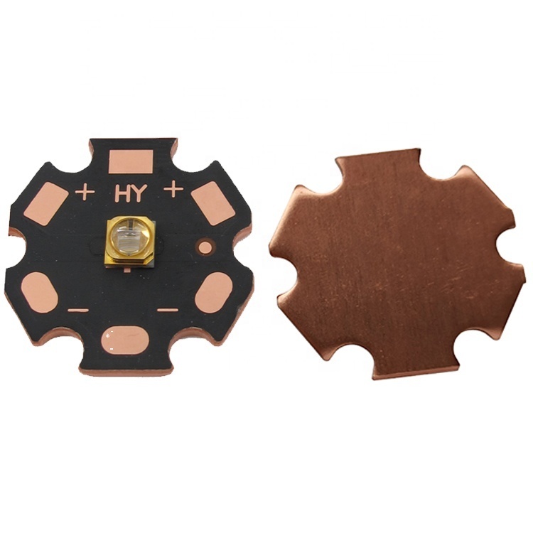 High Power 1-3w Deep Uv Leds 250nm 254nm 255nm 260nm 265nm 275nm Uvc Light With Copper Pcb Board