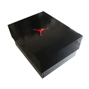 Customized Good Design Jordan Shoe Box of Different Colors with Big Storage Space and Drawer