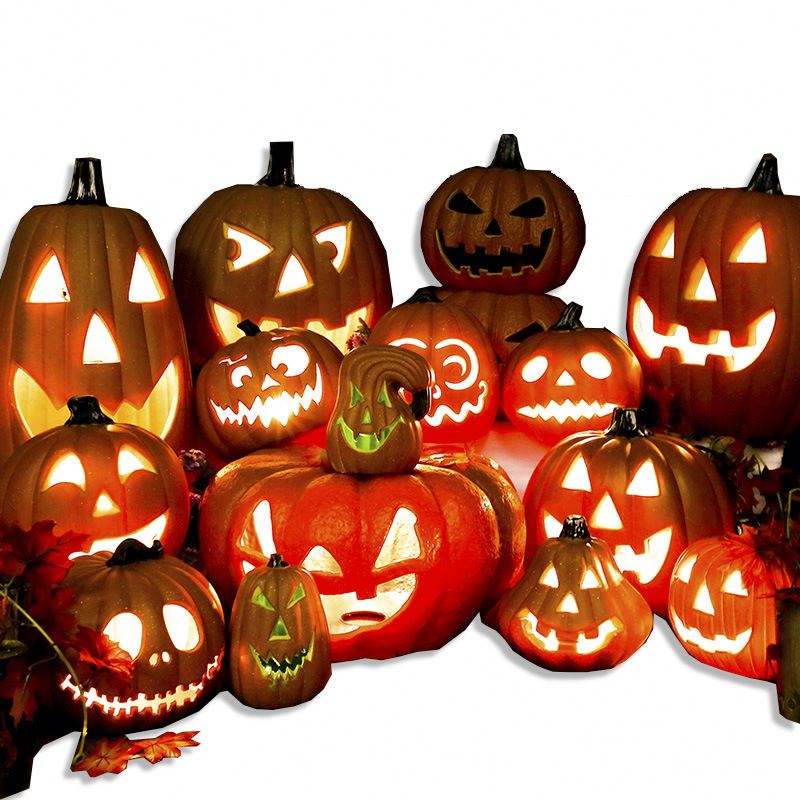 Lampe Led Citrouille D'halloween, Lanterne Jack-o, Visage Fantôme