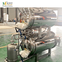 Pasteurisateur 1000l/h 2000l/h, pasteurisation éclair, UHT, petit tunnel, stérilisateur de lait, de boissons et de jus, prix de la machine