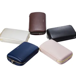 <b>Mini</b> Clarinet Bb Case with Shoulder Strap PU Material Padding & Support Structure 0.7kg Silver/Dark Khaki/Deep Blue/<b>Black</b>/Pink - Product Image 1