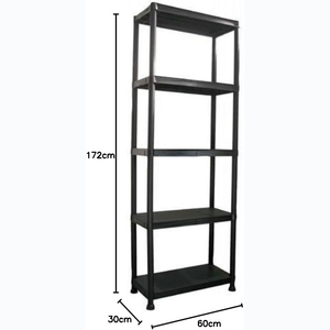 3,4,5-Shelf <strong>Plastic</strong> <strong>Shed</strong> Garage Greenhouse Office Storage <strong>Shelving</strong> Unit - Product Image 6