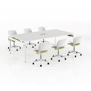 Mesa de Reuniones Larga de Madera, Moderna, Ecológica y Personalizable, para Uso en Hoteles y Escuelas - Product Image 1