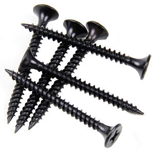 Vis à cloison sèche haute résistance, phosphatée noire, galvanisée, 13 mm, 152 mm, taille personnalisée pour la construction en bois - Product Image 3