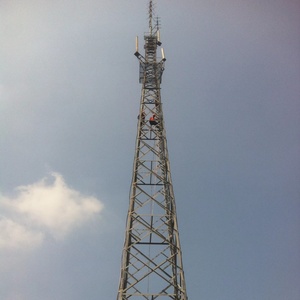 Мачта связи для ТВ 5G/4G/3G/<span class=keywords><strong>WiFi</strong></span>, 15-80 м, горячеоцинкованная, из горячекатаной стали Q235/Q345, бренд Shenghong, сертифицирована ISO9001 - Product Image 4