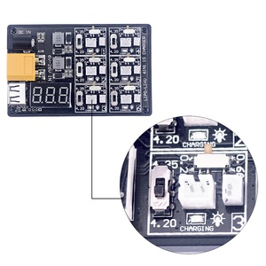 Placa de cargador de batería 6 en 1 3,7 V 3,8 V 1S Lipo Lihv para Tiny 6 7 QX65 Mobula7 <span class=keywords><strong>Mobula</strong></span> 6 RC Quadcopter FPV Racing Drone - Product Image 3