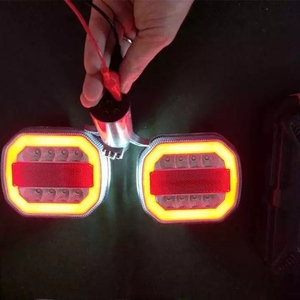 Haute performance <span class=keywords><strong>remorque</strong></span> <span class=keywords><strong>arrière</strong></span> feu <span class=keywords><strong>arrière</strong></span> Signal avertissement feu stop lampe magnétique camion lumière <span class=keywords><strong>sans</strong></span> <span class=keywords><strong>fil</strong></span> Led <span class=keywords><strong>remorque</strong></span> queue - Product Image 4