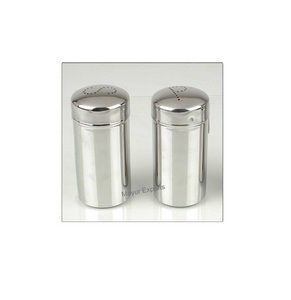 Stainless Steel <b>Salt</b> & <b>Pepper</b> Shaker <b>Set</b> - Product Image 1