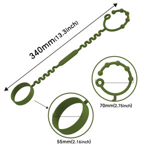 Vente en gros de <span class=keywords><strong>sangle</strong></span> de porte-biberon <span class=keywords><strong>sangle</strong></span> en silicone souple <span class=keywords><strong>pour</strong></span> biberon sangles réglables <span class=keywords><strong>pour</strong></span> chaises hautes de bébé - Product Image 5