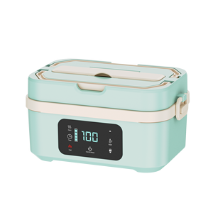 Boîte à <span class=keywords><strong>lunch</strong></span> électrique portable sans fil 60W à chauffage rapide, capacité 1,35L, alimentée par <span class=keywords><strong>batterie</strong></span>/USB, chauffe-plats rechargeable pour pique-nique - Product Image 1