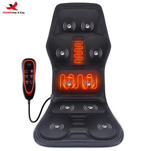 3 Days Wholesale Hot Sale Home Car Relax <b>Heating</b> Vibration <b>Back</b> Massager Seat Pad Massage Chair Cushion GZ RTS Bulk Mixed Order - Product Image 1