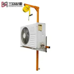 Wholesale Air Conditioning Crane 150kg 300kg Manual Winch Outdoor Mini Crane