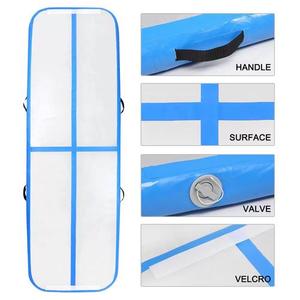 Tapis de gymnastique gonflable en EVA de 10 pieds, 4 pouces d'épaisseur, portable, pour exercices de gymnastique, tumbling, airtrack, gym à domicile, yoga, cheerleading - Product Image 2