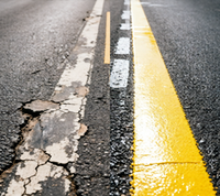 Peinture de marquage routier pour places de stationnement, terrains de basketball, chantiers de construction, surfaces en ciment