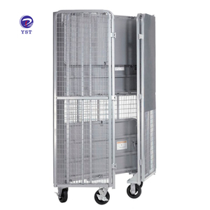 Construction en acier robuste Stockage sécurisé Mobile et facile à manœuvrer <span class=keywords><strong>Cage</strong></span> de sécurité roulante soudée - Product Image 3