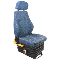 Siège capitaine en acier et PVC pour bateaux Chaise marine sans socle de suspension certifié par le seau CCS Racing