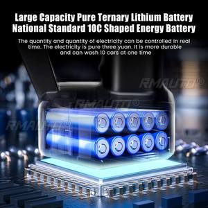 100Bar 6-in-1 30000mAh 500W Cordless <b>Car</b> <b>Washer</b> Spray Water Gun 0/1/2 Battery Washing Cleaning Machine - Product Image 6