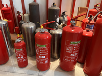 Extincteur en acier inoxydable de haute qualité St12, extincteur pour batterie au lithium de 1 L, avec certification CE