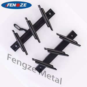 Trọng lực lợp hệ thống nhựa nhôm đùn hồ sơ louvre khung - Product Image 1