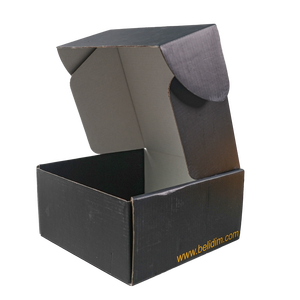 Boîte en carton ondulé avec motif estampé à chaud personnalisé, emballage personnalisé avec motif estampé à chaud pour les marques haut de gamme - Product Image 6