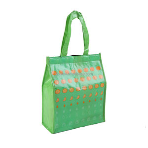 Logo CMJN personnalisé laminé PP sac d'isolation thermique en tissu non tissé avec <span class=keywords><strong>MagicTape</strong></span> supérieur fermé - Product Image 1