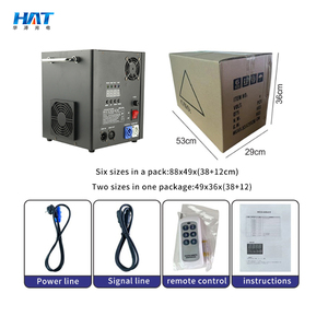 HAT 600W Cold Spark Jet Machine for Wedding Disco <strong>DJ</strong> Stage Show Indoor Party <strong>Set</strong> with 2-5M Range Remote Control - Product Image 3