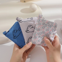Porte-monnaie en toile court, adorable et charmant, grande capacité, multifonctionnel, porte-cartes pour le stockage de cartes de crédit et de documents d'identité