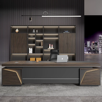 Nouveau bureau de direction en bois moderne, durable et réglable avec tiroir de rangement pour usage professionnel, vente en gros