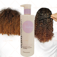 Huati Sifuli OEM OLEXRS 500ml Shampooing et Après-Shampooing Adoucissant Pur à 100% Huile d'Argan Collagène Masque Lissant Bio