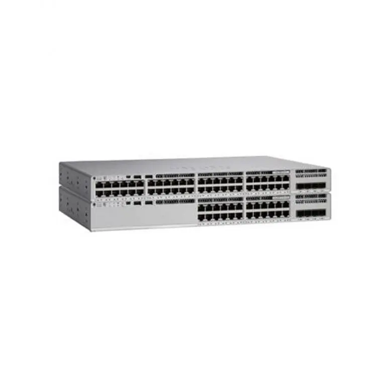 Yeni N9K-C93180YC-FX3 anahtarı 48 port 1/10/25g 6p 40/100g yönetilen ağ anahtarı