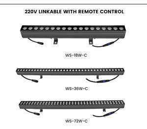 Lumière murale LED RGBW RGB IP65 avec contrôle Bluetooth, couleur <span class=keywords><strong>et</strong></span> blanc réglables, pour l'éclairage architectural <span class=keywords><strong>et</strong></span> paysager - Product Image 5