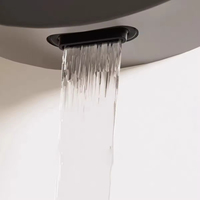 Panneau de douche multifonctionnel à cascade Arroseur surround Dispositif de massage Ensemble de panneaux muraux à affichage numérique de la température