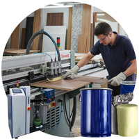 Colle thermofusible PUR résistante à l'eau, fournie directement par l'usine