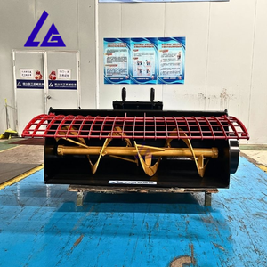 Graafmachine Cement Mixer Emmer Bevestiging Voor Trottoirs Onderhoud En Stadsprojecten - Product Image 6