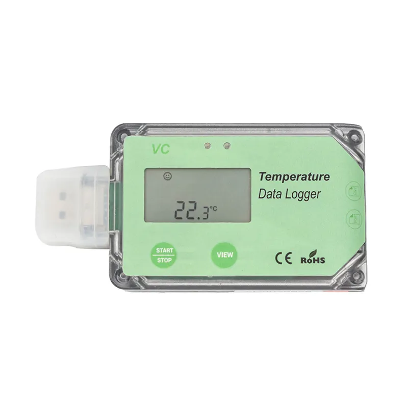New Professional Quality Customized Mini High Temperature Measuring Instrument Data Logger For Food