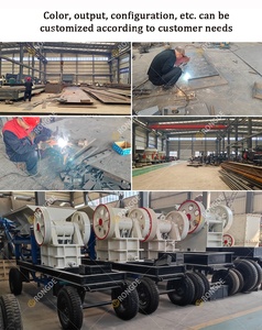 Frantoio a mascelle per macchine da cava e miniera, il migliore prezzo in Cina, per granito, calcare e roccia - Frantoio primario a mascelle - Product Image 5