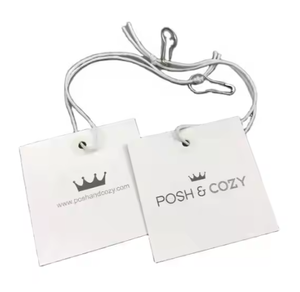 Dropshipping Etiquetas colgantes de ropa de algodón sostenible con decoración sostenible para ropa - Product Image 6