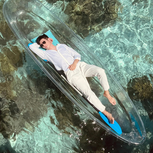 Kayak Transparente de Policarbonato para Pesca y <span class=keywords><strong>Turismo</strong></span>, para 2-3 Personas, en Oferta - Product Image 2