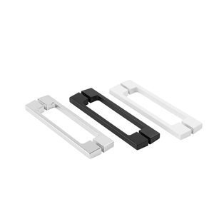 Maniglia per Porta Moderna <span class=keywords><strong>WMN</strong></span> in Lega di Zinco con Finitura Anodizzata per Hotel, Interasse 160MM, Facile Installazione, Garanzia 3 Anni - Product Image 2