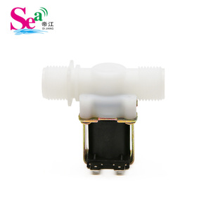 Válvula Solenoide de 4 Puntos CC 12V/24V Normalmente Abierta, Interruptor de Válvula de Entrada para Lavadoras, Purificadores de Agua y Dispensadores de Agua - Product Image 1