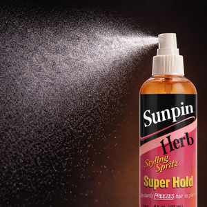 SunpinHerb Spritz Super Hold Hair Oil Natural Herbal Extracts Professional Braid Heat Protection Vegan Texturizing Sulfate-Free - Product Image 6