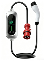 Chargeur EV portable OEM de haute qualité, chargeur rapide de niveau 2 pour véhicule électrique, type 1, chargeur EV portable intelligent AC, stations de recharge EV domestiques