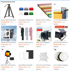 Réflecteur en U incurvé pour studio photo, accessoires de studio pour la <span class=keywords><strong>photographie</strong></span> de portrait en gros - Product Image 6