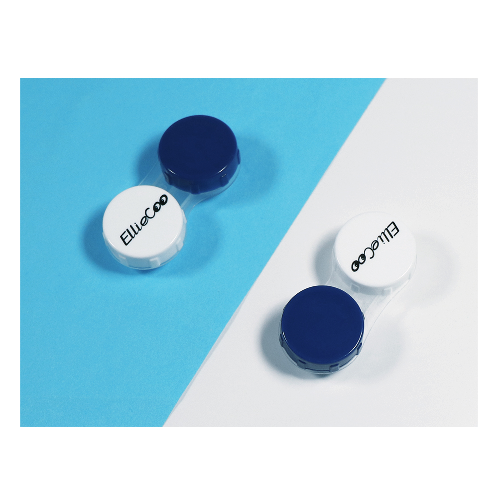 Прозрачная коробка с пинцетом для контактных линз для глаз Elliecoo