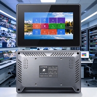 PC industriel embarqué le moins cher, écran tactile 7 pouces RK3568 2,0 GHz Android/Ubuntu/Linux avec RS232 RS485 double LAN, terminal HMI industriel