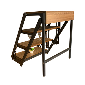 <span class=keywords><strong>Table</strong></span> murale <span class=keywords><strong>Convertible</strong></span> multifonctionnelle, <span class=keywords><strong>Table</strong></span> à manger, Invisible, rotative, 1 pièce - Product Image 4