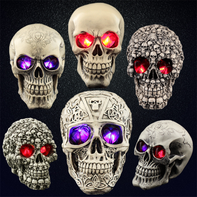 Креативные Игрушки, забавная розыгрыш, голова призрака, реквизит, украшение на Хэллоуин