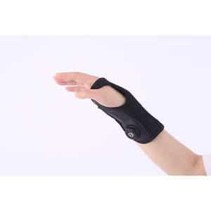 Zhongkang Shibo <b>Black</b> Polyester Wrist <b>Brace</b> for <b>Men</b> Women Sprains Tendon Sheath Pain Relief Wrist Fixation Overuse Injury Joint - Product Image 1